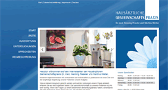 Desktop Screenshot of praxis-peiseler-wetter.de